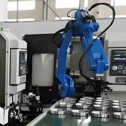 Automatic Loading And Unloading Workstation